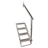 C.R. Brophy AHR4 Aluminum Scissor Stair Hand Rail - 4 Step